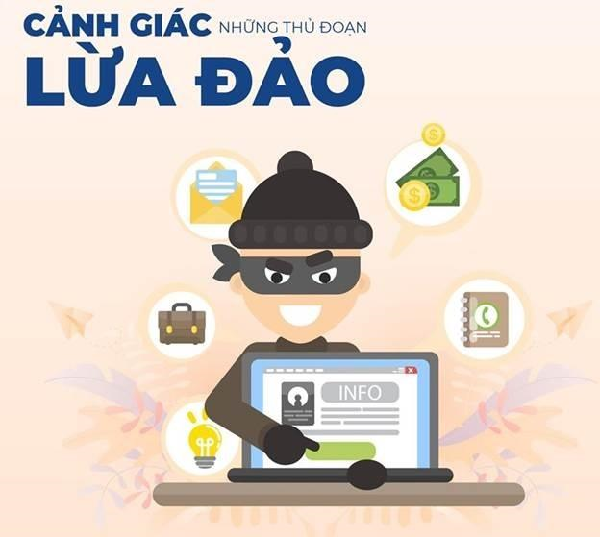 Cảnh báo nhiều thủ đoạn lừa đảo chiếm đoạt tài sản thông qua hệ thống ngân hàng